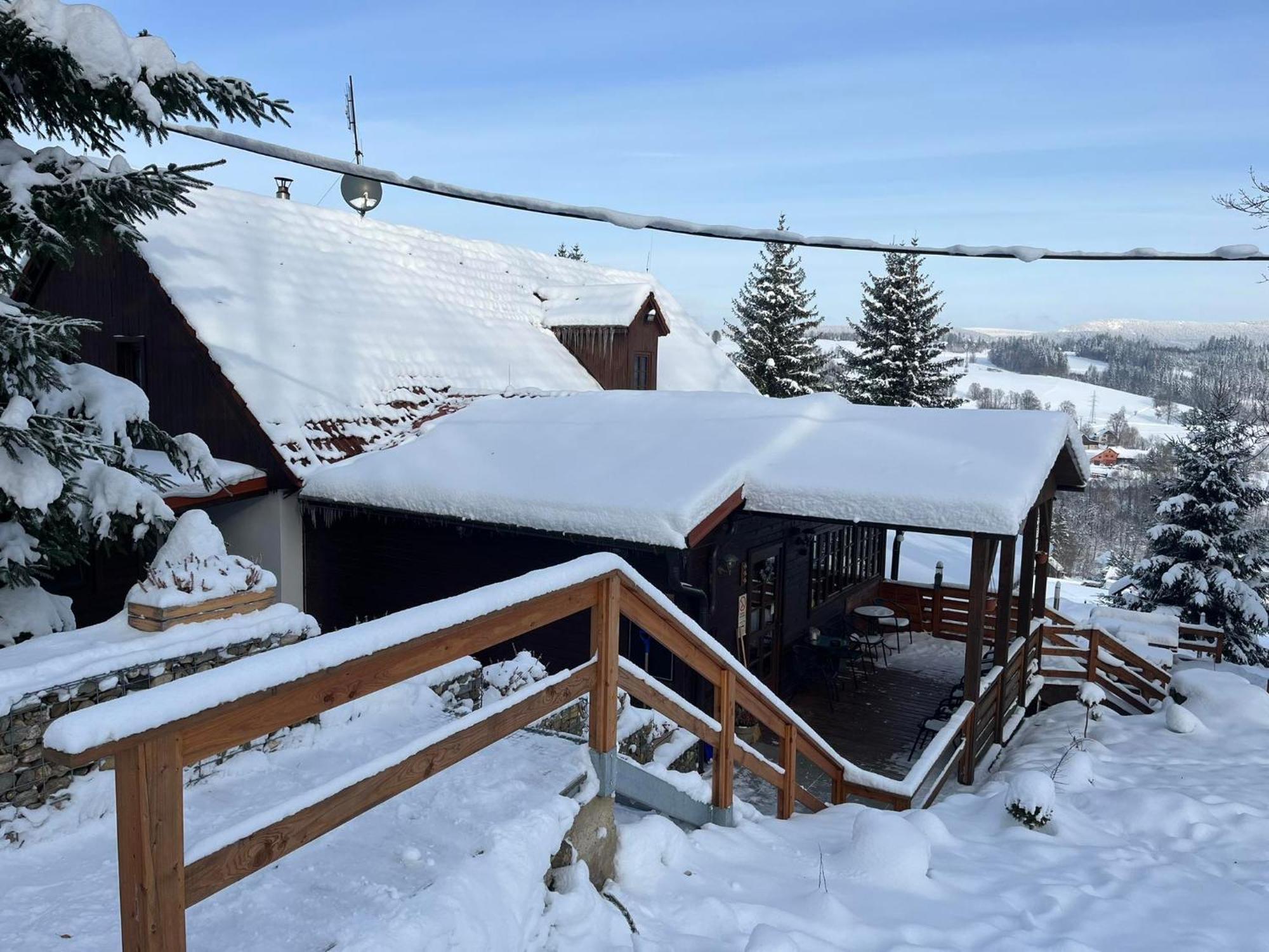 Penzion Harry Na Sjezdovce Krkonose Vysoké nad Jizerou Exterior foto